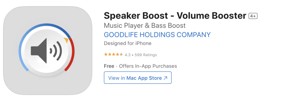 Speaker Boost: Volume Booster